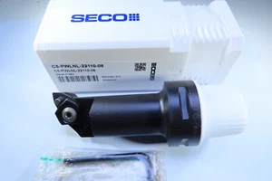 NEW SECO C5-PWLNL-22110-08 CAPO CARBIDE INSERTS COOLANT TURNING TOOL HOLDER - Picture 1 of 6