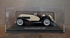 voiture miniature 1/43  Duesenberg SSJ (1933), ixo Altaya.