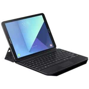 Leather Case Cover + Bluetooth Keyboard For Samsung Galaxy Tab S3 SM-T825 USA - Foto 1 di 1
