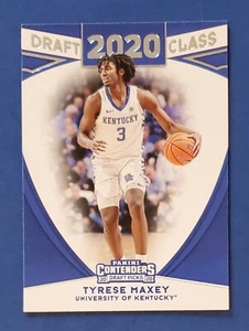 2020-21 PANINI CONTENDERS DRAFT PICKS TYRESES MAXEY DRAFT CLASS 2020 #10 - Picture 1 of 2