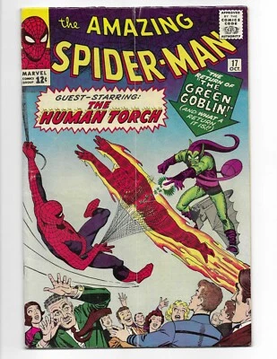 Amazing Spider-Man 17 1964 Marvel Comics VG+ 4.5 2nd App Green Goblin - Image 1 of 2