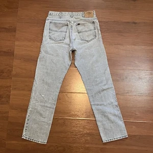 Jeans GAP Vintage Años 70 Gris Piedra Clara Lavado Ácido Denim 30X30 Años 80 Grunge Punk - Imagen 1 de 17