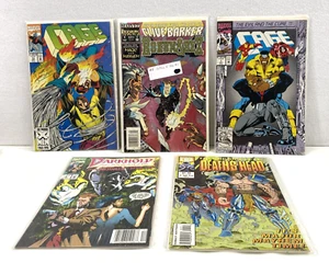 Lote de 5 cómics de Marvel años 90 Cage Deaths Head Darkhold Hokum y Hex - Imagen 1 de 17