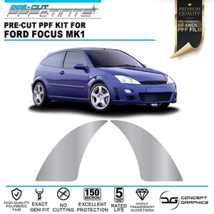 Película protectora de pintura con astillas de piedra transparente para arco trasero para Ford Focus MK1 RS - Imagen 1 de 3