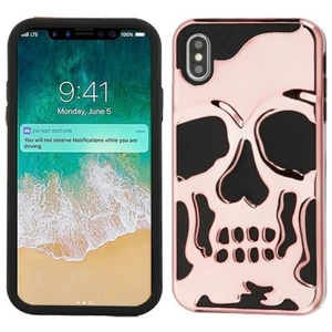 Cover Protettiva Ibrida Skullcap per iPhone X/XS, Protezione Schermo Omaggio - Foto 1 di 4
