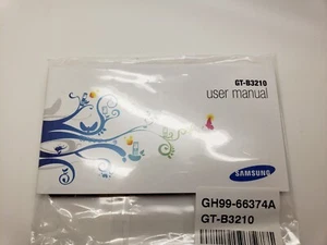 Nowy kompletny pakiet instrukcji obsługi Samsung GT-B3210 angielski UK3POST - Zdjęcie 1 z 2