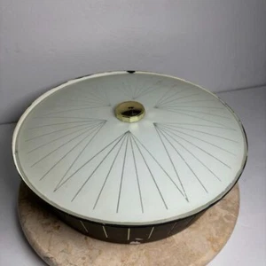Vintage Starburst Light Fixture Ceiling Lighting Mid Century Retro MCM - Picture 1 of 12