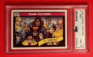 1990 Impel Marvel Universe X-Men #139 Team Pictures PSA 8 Graded Non Sport Card - Picture 1 of 3