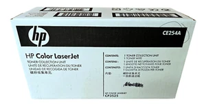 New Genuine HP CE254A Toner Collection Unit for HP Color LaserJet CP3525 CM3530 - Picture 1 of 4