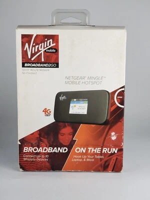 Netgear Mingle Mobile WiFi Hotspot (Virgin Mobile) New Sealed 4G LTE NTGR778AVB - Image 1 of 3