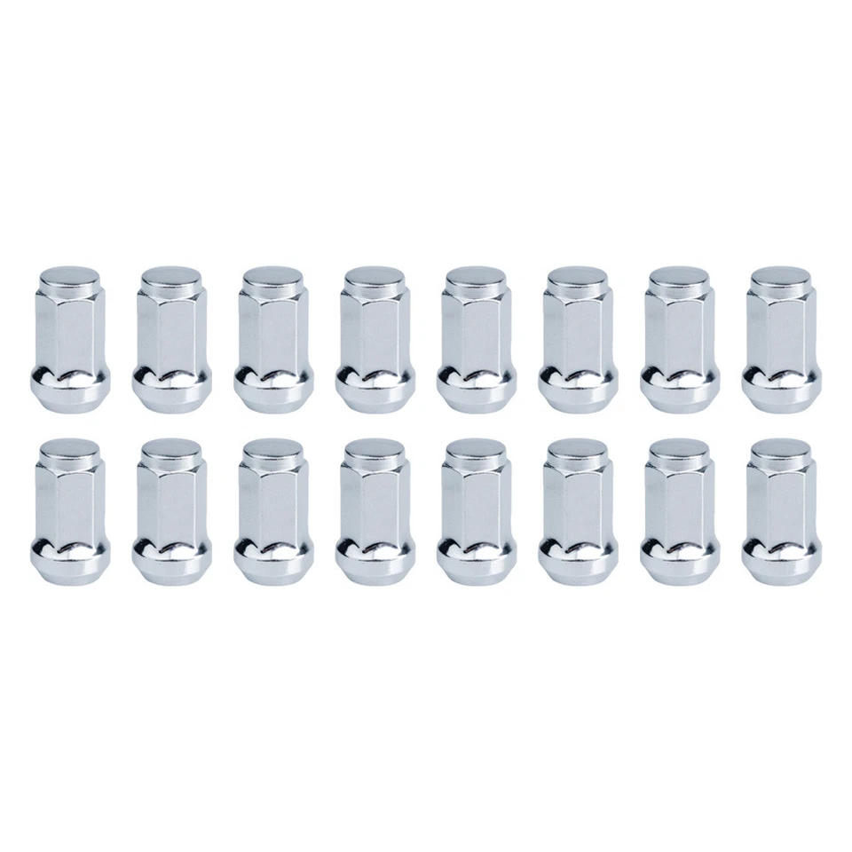 Tuerca cónica Tusk 3/8" con cabeza cromada de 14 mm (16 paquetes) para Polaris SPORTSMAN 570 Foto 1 de 1