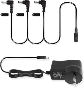Mr.Power Guitar Effects Power Supply Adapter 9V DC 1A (1000Ma) with Daisy Chain - Picture 1 of 9