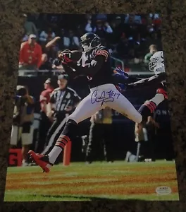 ALSHON JEFFERY AUTOGRAPHED SIGNED BEARS 8x10 PHOTO SCHWARTZ COA - Picture 1 of 2