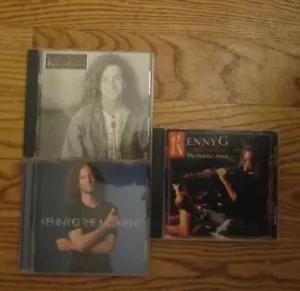 Lot 3 CDs KENNY G - Breathless, Miracles (the Holiday Album) , The Moment - Picture 1 of 1