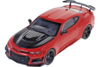 雪佛兰科迈罗 ZL1 2019 罕见阿根廷压铸轿跑车汽车比例 1: 43 + 杂志 — 第 1/4 张图片