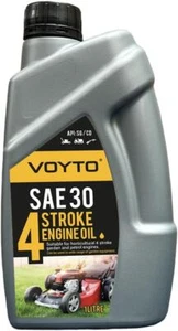 1l Premium Lawn Mower Engine Oil - Synthetic 4-Stroke SAE 30 - High Performance - Picture 1 of 4