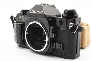 [EXC+5] Canon AE-1 Program 35mm SLR Film Camera Black Body only FD mount JAPAN - Picture 1 of 13