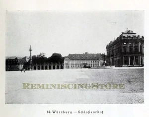 German Würzburg — Schoberhof © 1921 Reprint vintage Picture - Picture 1 of 1