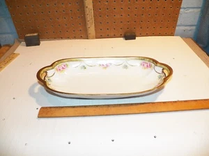 Vintage NIPPON Hand-Painted Porcelain Celery Bowl - Bild 1 von 6