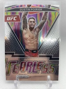 2022 Panini Prizm UFC DUSTIN POIRIER Fearless INSERT #18 - Bild 1 von 2