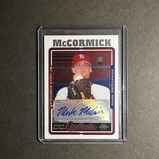 Mark McCormick 2005 Topps Chrome AUTOGRAPH ROOKIE #UH233 St. Louis Cardinals