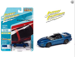 Johnny Lightning Pontiac Trans Am 1995 bleu poly JLSP149 A 1/64