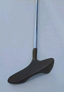 Vtg Up Shot 1 Brass Putter 34” 4 MRM Golf Club Talon Claw, Unique Shoe Shape - Picture 1 of 17