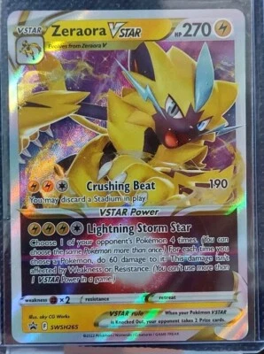 Zeraora VSTAR SWSH265 SWSH: Sword & Shield Promo Cards Holo - Image 1 of 2