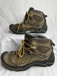 Men's Keen Durand II Mid Wide Waterproof Brown Hiking Boots, Size 10.5 - Picture 1 of 8