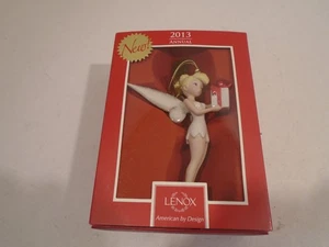 Lenox PIXIE PRESENT Disney Fairies 2013 Tinker Bell  Annual Ornament New in Box - Picture 1 of 5