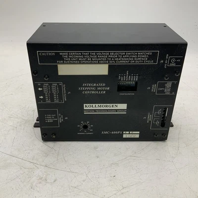 KOLLMORGEN MOTION TECHNOLOGIES SMC-600PS INTEGRATED STEPPING MOTOR CONTROLLER - Image 1 of 4