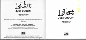 LeVERT - Just Coolin' - 2-Mix Promo CD - Imagen 1 de 1