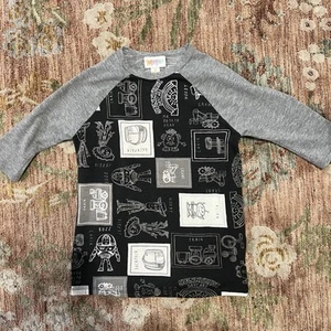 Lularoe Kids Boys Size 4 Toy Story Woody Raglan Tee Shirt - Picture 1 of 4