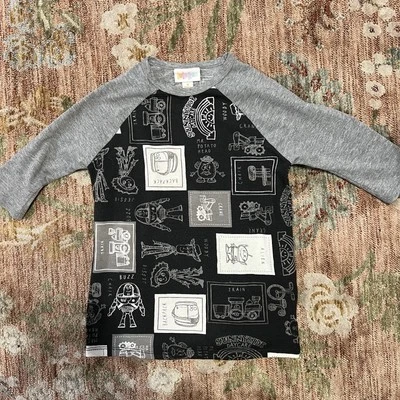 Lularoe Kids Boys Size 4 Toy Story Woody Raglan Tee Shirt - Image 1 of 4