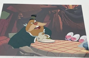 Alice In Wonderland Walrus Production Cel Walt Disney Original Giclee Background - Picture 1 of 2