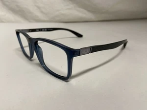Ray-Ban Brille Brillengestell RB8908 5719 Klar Blau Grau Carbon Fiber 55-18-145 - Bild 1 von 9