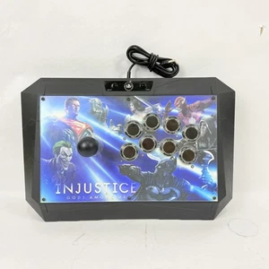 Injustice Gods Among Us Arcade Fight Stick For Playstation 3 PS3 Great - Picture 1 of 9