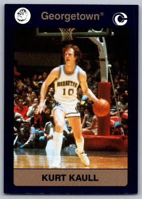 1991-92 Collegiate Collection Georgetown Hoyas Kurt Kaull Georgetown Hoyas #13 - Image 1 of 2
