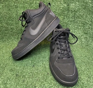 Nike Court Borough 839977-001 Mid Schnürschuhe Basketballschuhe Jugend Größe 7Y - Bild 1 von 11