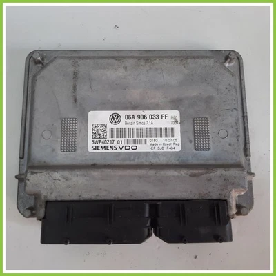Centralina SIEMENS 5WP40217 SEAT LEON 1P 1.6 75kw 06A906033FF Benzina 2005 - Immagine 1 di 4