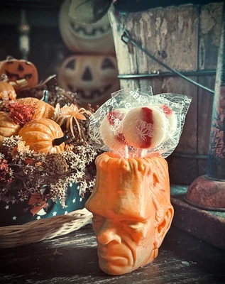 Frankenstein Monster Bucket Miniature Repro Vtg Blow Mold Clintoy Glenn Strange