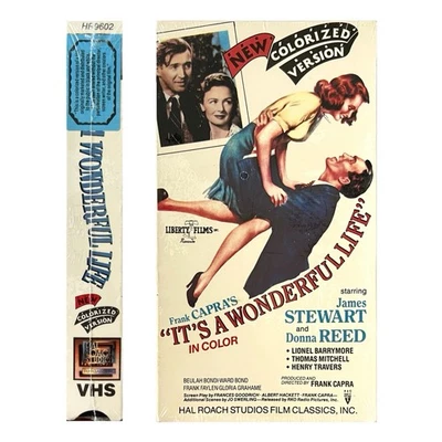 It’s A Wonderful Life (VHS, 1946) Colorized Version - NEW SEALED - Image 1 of 4