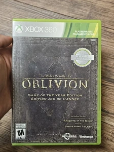 Elder Scrolls IV Oblivion: Game of the Year (Microsoft Xbox 360, 2007) CIB - Foto 1 di 7