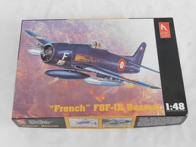 1/48 Hobbycraft Francés F8F-1B Bearcat Luchador Plástico Escala Modelo Kit Completo Foto 1 de 2