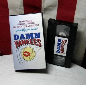 Verdammte Yankees Rossford High School Drama Department VHS Ohio 1990er - Bild 1 von 1