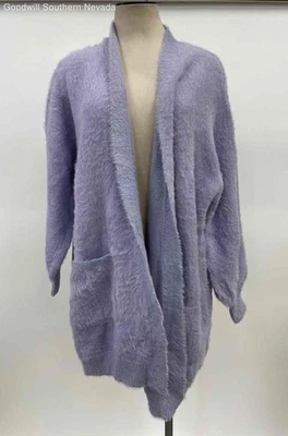ModCloth Women's Purple Cardigan - Size 1X - Image 1 of 4