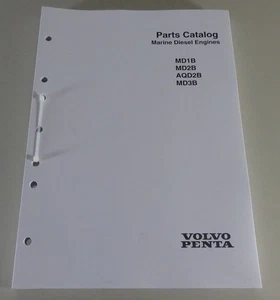 Parts Catalog / Ersatzteilliste Volvo Penta MD1B / MD2B / AQD2B / MD3B 09/2015 - Bild 1 von 3