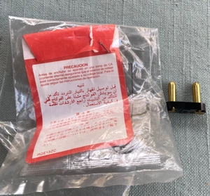 Kawasaki KPR-15 6A 250V Plug Intermediate Adapter US to European Vintage Rare - Picture 1 of 8