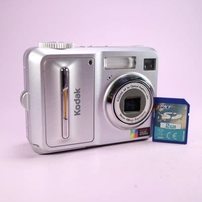 Kodak Digital Camera EasyShare C653 6.1MP Silver Tested - Image 1 of 4