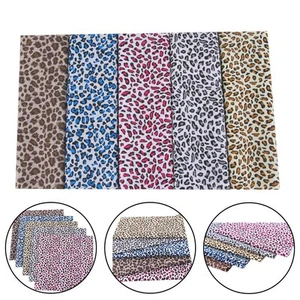 High End Leopardenmuster Stoff Set f��r DIY Projekte Reine Baumwolle Material - Bild 1 von 10